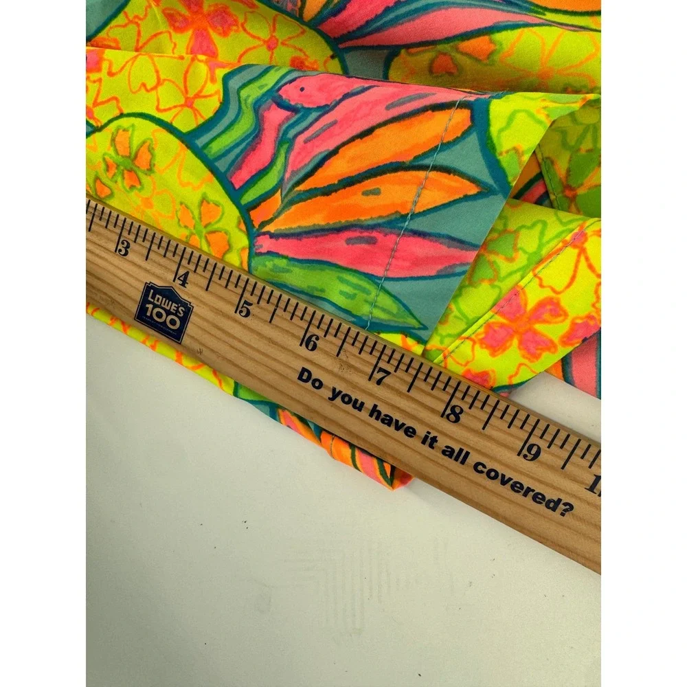 Chubbies Swim Trunks Mens Large Multicolor‎ Pineapple Floral Mesh Lined Shorts